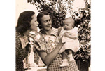 Donna Renshaw Marsh, Elvie Renshaw & Janet Marsh 1936