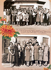 Thanksgiving at the Oates Home in 1959